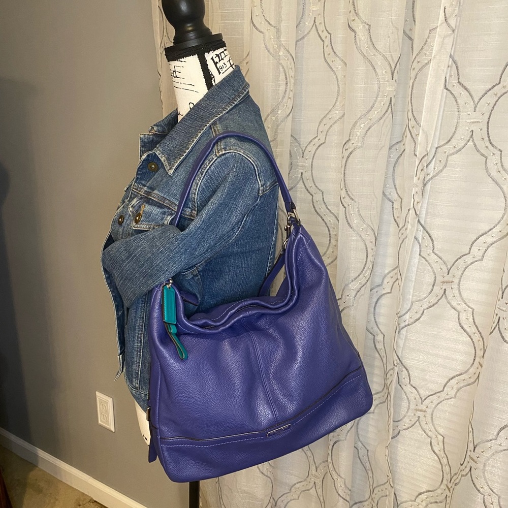 Coach Park Pebbled Leather Hobo